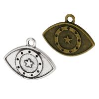 Zinc Alloy Pendant Components, Eye, plated, DIY Approx 2mm, Approx 