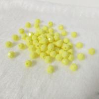 Solid Color Acrylic Beads, Round, injection moulding, DIY 8mm 