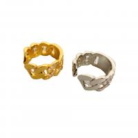 ラインス トーン真鍮指のリング, 銅, メッキ, ファッションジュエリー & 女性用 & ライン石のある, 無色, 10.4mm, 売り手 パソコン