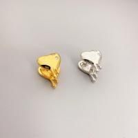 Brass Huggie Anneau d'oreille, laiton, Placage, bijoux de mode & pour femme & avec strass, plus de couleurs à choisir Vendu par paire