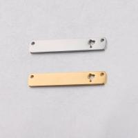 Stainless Steel Connector Bar, 304 Stainless Steel, Vacuum Ion Plating, DIY 
