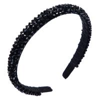 Hair Bands, Cloth, with Crystal, fashion jewelry & for woman 385mm 