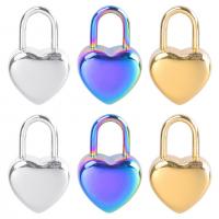 Stainless Steel Heart Pendants, 304 Stainless Steel, Vacuum Ion Plating, vintage & for woman 