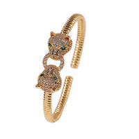 Cubic Zirconia Micro Pave Brass Finger Ring, gold color plated, micro pave cubic zirconia & for woman, 53mm 