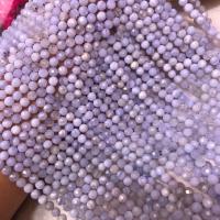 Natürliche violette Achat Perlen, Violetter Achat, poliert, DIY & verschiedene Größen vorhanden & facettierte, violett, Länge:ca. 38 cm, verkauft von Strang