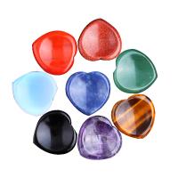 pierre gemme Thumb trouble Stone, coeur, fait à la main, Massage & différents matériaux pour le choix, plus de couleurs à choisir Vendu par PC