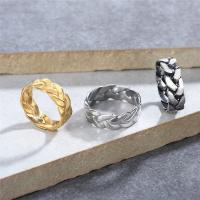 Stainless Steel Finger Ring, 304 Stainless Steel, Vacuum Ion Plating & for man US Ring 