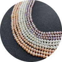 Baroque Cultured Freshwater Pearl Beads, Round, polished, DIY Approx 14.96 Inch [