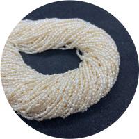Бусины из искусственного пресноводного жемчуга в форме риса, Пресноводные жемчуги, Рисообразная, DIY, белый, 2-3mm, длина:Приблизительно 14.96 , продается Strand
