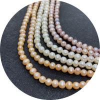 Baroque Cultured Freshwater Pearl Beads, Round, polished, DIY Approx 14.96 Inch 