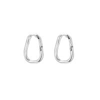 Sterling Silver Drop Earring, 925 Sterling Silver, silver color plated, for woman, silver color 
