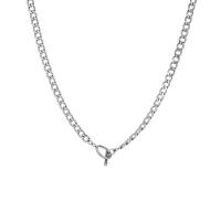 Stainless Steel Jewelry Necklace, 304 Stainless Steel, fashion jewelry & Unisex, original color Approx 19.6 Inch 