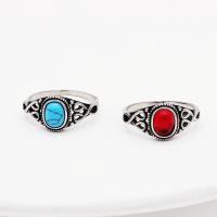 Stainless Steel Finger Ring, 304 Stainless Steel, Oval  & for woman, original color, US Ring 