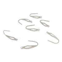 Stainless Steel Hook Earwire, 316 Stainless Steel, machine polished, DIY, original color, 20mm 
