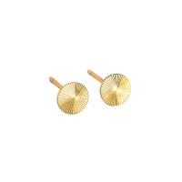 925 Sterling Silver Stud Earring, plated, for woman 