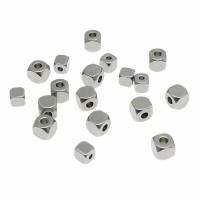 304 Stainless Steel Spacer Bead, machine polished, DIY original color, 1.2mm 