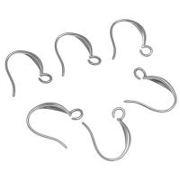 Stainless Steel Hook Earwire, 304 Stainless Steel, machine polished, DIY, original color 