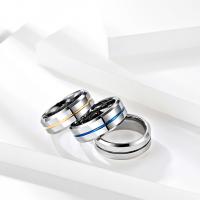 Acero de tungsteno anillo, Joyería & diverso tamaño para la opción & para hombre, más colores para la opción, 8mm, Vendido por UD