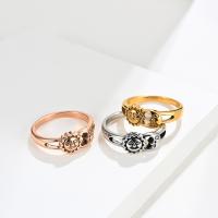 Пара кольца палец, Нержавеющая сталь 304, полированный, ювелирные изделия моды & Мужская & разный размер для выбора, Много цветов для выбора, 8mm, продается PC