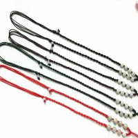 Collar de cuerda, Polipropileno Nylon, con Esmalte, Ajustable & Bricolaje, más colores para la opción, 2mm, longitud:aproximado 45-60 cm, Vendido por UD