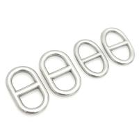 Stainless Steel Linking Ring, 304 Stainless Steel, machine polished, DIY original color 