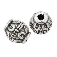 Zinc Alloy Jewelry Beads, barrel, plated, DIY Approx 1mm 