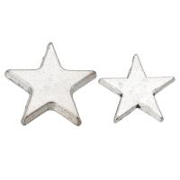 Zinc Alloy Star Pendant, plated, Unisex Approx 1,0.5mm 