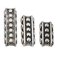 Zinc Alloy Jewelry Beads, plated, multihole & DIY Approx 1,2,1mm 