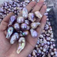 No Hole Cultured Freshwater Pearl Beads, Baroque, DIY, 19mm 