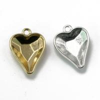 Zinc Alloy Heart Pendants, plated, vintage & DIY 