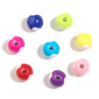 Perle acrylique, Rond, DIY, couleurs mélangées, 8mm Vendu par sac