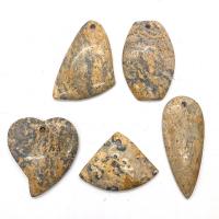 Gemstone ювелирные изделия Кулон, Полудрагоценный камень, Мужская, разноцветный, 35x45- 5ПК/сумка, продается сумка