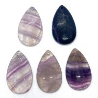 Colgante Amethyst de febrero Birthstone, amatista, Gota, unisexo, Púrpura, 35x45-25x55mm, 5PCs/Bolsa, Vendido por Bolsa