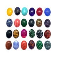 Кабошоны из драгоценных камней, Природный камень, Овальная форма, DIY & различные материалы для выбора & разный размер для выбора, Много цветов для выбора, продается PC