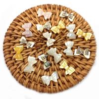 Seashell Beads, Natural Seashell, Bowknot, Carved, DIY 