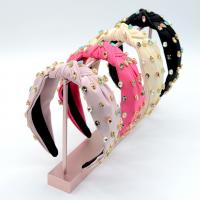 Hair Bands, Cloth, fashion jewelry & for woman & with rhinestone 55mm 