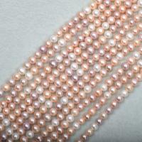 Round Cultured Freshwater Pearl Beads, DIY, mixed colors, 7-8mm Approx 36-38 cm 