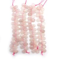 Natural Rose Quartz Beads, Teardrop, DIY, pink Approx 