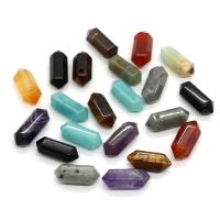 Joyas de piedras preciosas colgante, Cónico, Bricolaje & diferentes materiales para la opción, más colores para la opción, 8x20mm, Vendido por UD