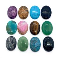 Кабошоны из драгоценных камней, Полудрагоценный камень, эллипс, DIY & различные материалы для выбора, Много цветов для выбора продается PC