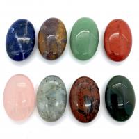 Кабошоны из драгоценных камней, Полудрагоценный камень, эллипс, DIY & различные материалы для выбора, Много цветов для выбора продается PC