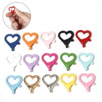 Zinc Alloy Lobster Clasp, Heart, plated, DIY Approx 2.1mm 