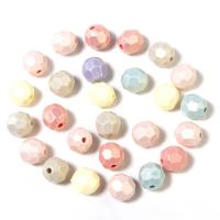 Pearlized Acrylic Beads, Round, DIY, mixed colors, 8mm 