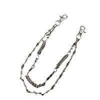 Bag Straps, Zinc Alloy, with Iron, platinum color plated, Double Layer & for woman Approx 54 cm 