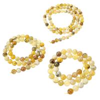 Yellow Opal Beads, Round, DIY yellow Approx 16 Inch 