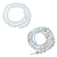 Aquamarin Perlen, DIY & verschiedene Größen vorhanden & facettierte, hellblau, Länge:ca. 15.4 ZollInch, verkauft von Strang