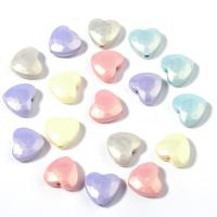 Perles acryliques lustres, Acrylique, DIY & styles différents pour le choix, couleurs mélangées Vendu par sac