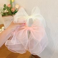 Organza Bowkont Hair Clip, with Zinc Alloy, handmade, for woman 