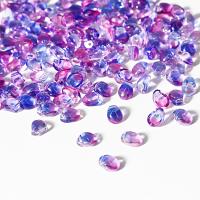 Tropfen Kristallperlen, Kristall, DIY, mehrere Farben vorhanden, 6x8mm, 50PCs/Tasche, verkauft von Tasche