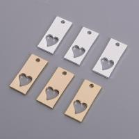 Zinc Alloy Hollow Pendants, plated, fashion jewelry & DIY & with heart pattern 